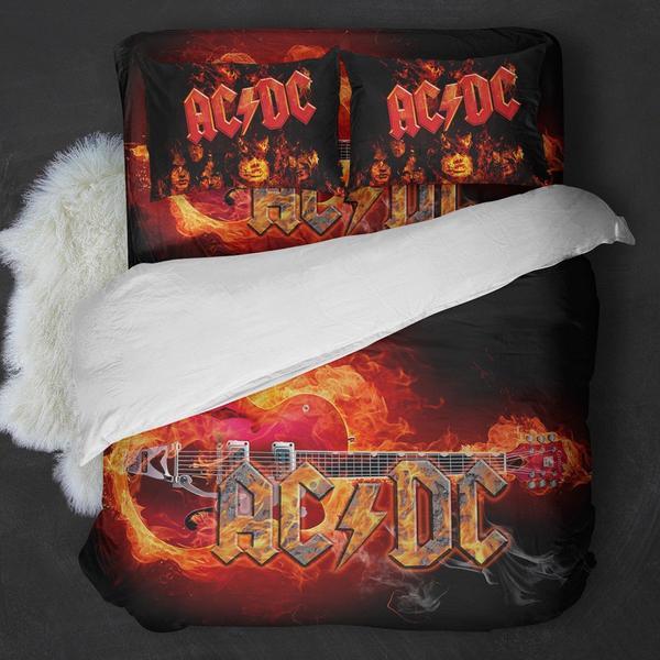 Ac/Dc Guitar Bedding Set