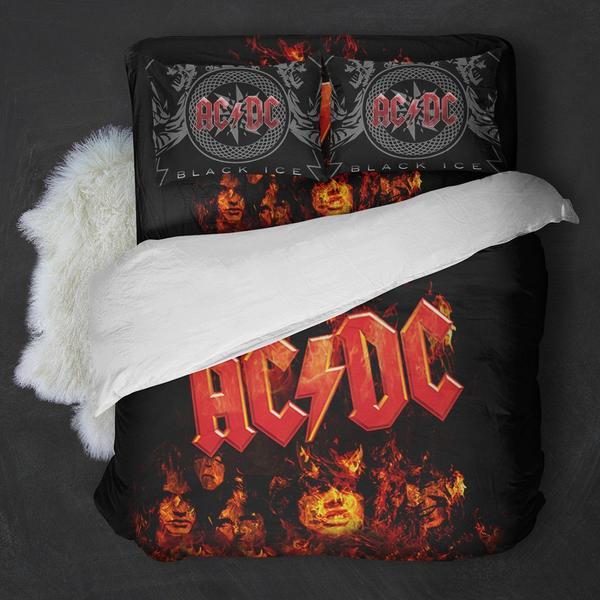 Ac/Dc Hard Rock Band Bedding Set