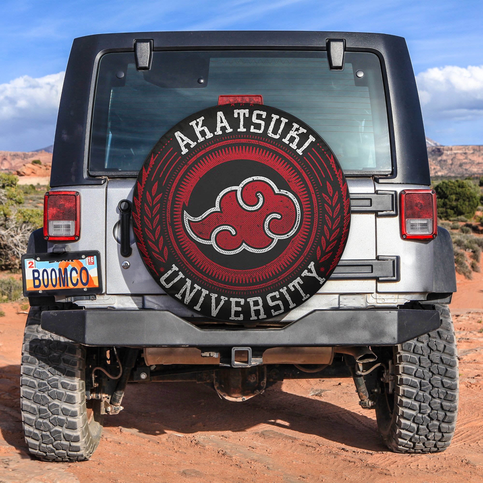 Akatsuki University Spare Tire Covers Gift For Campers