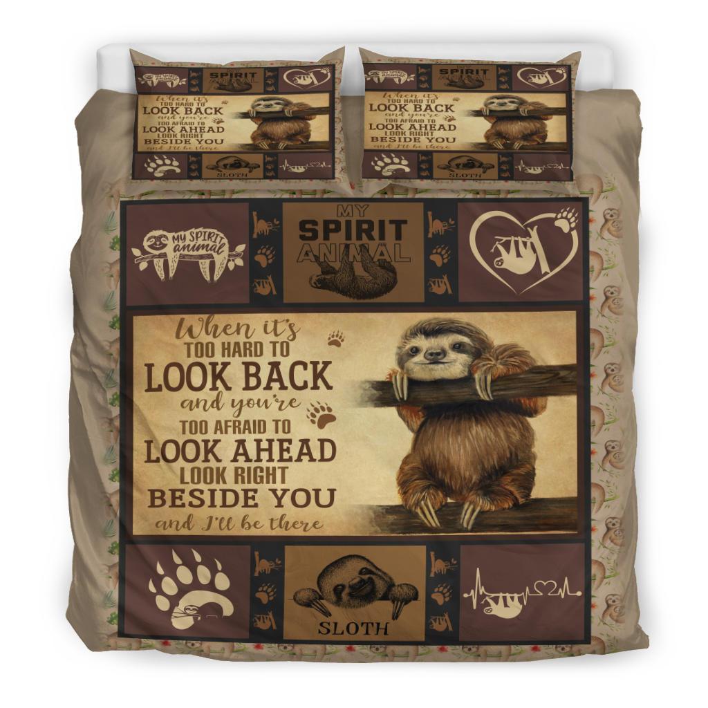 Sloth Vq Quilt Bedding Duvet Cover And Pillowcase Set