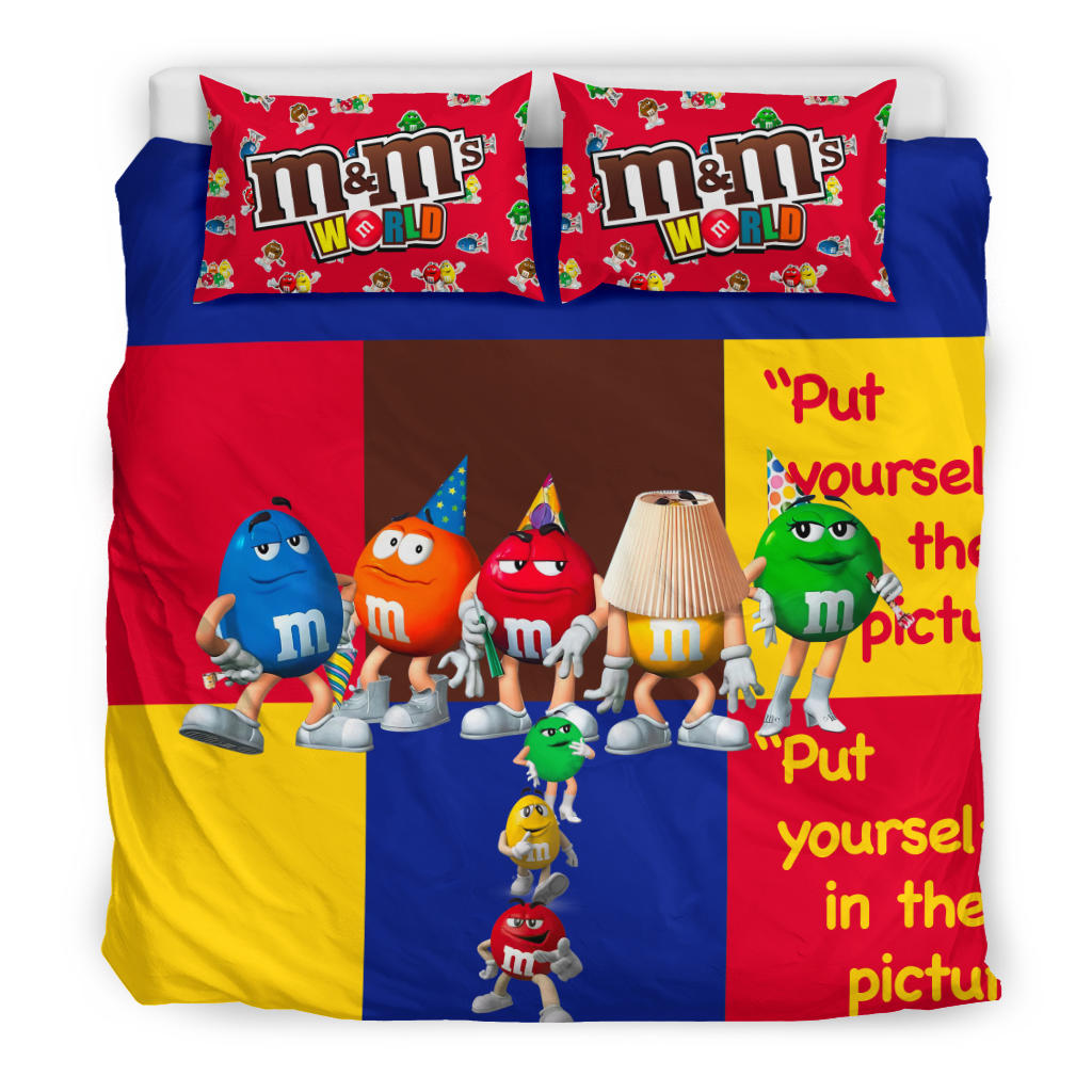 M&M Chocolate Team Bedding Set