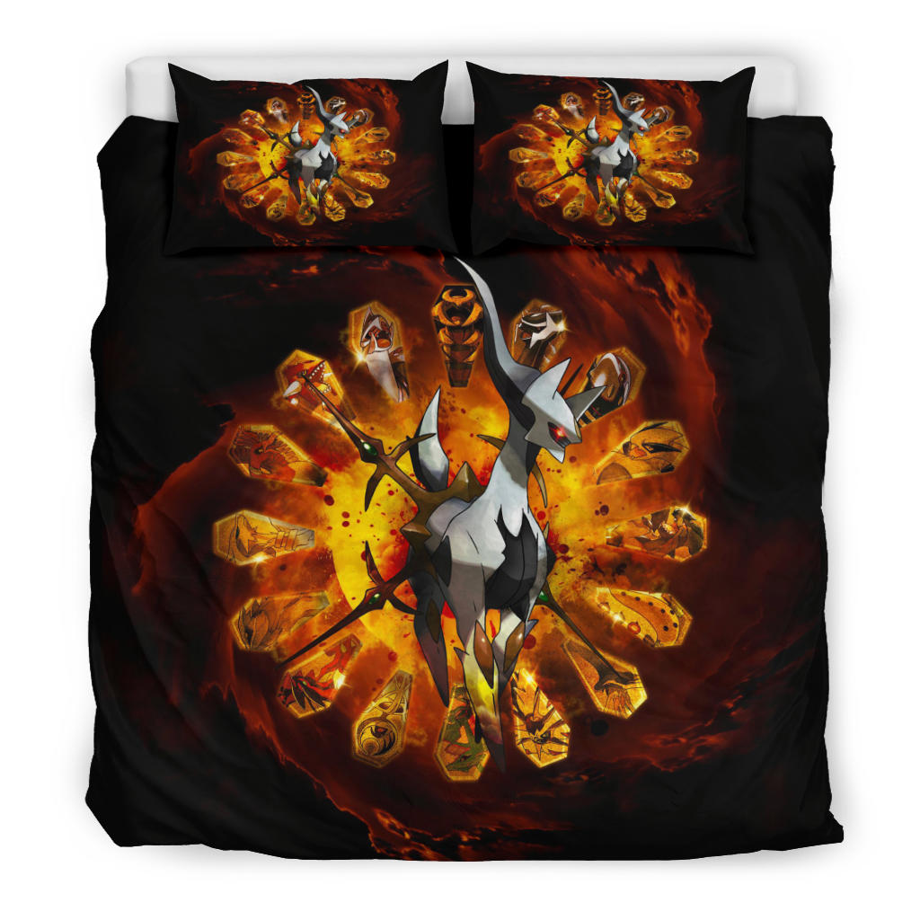 Pokemon Legends Arceus Custom Bedding Set Duvet Cover And Pillowcases