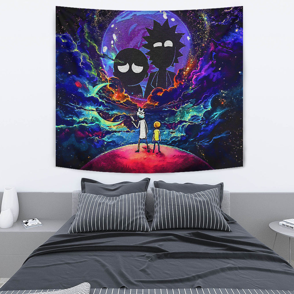 Rick And Morty Galaxy Tapestry