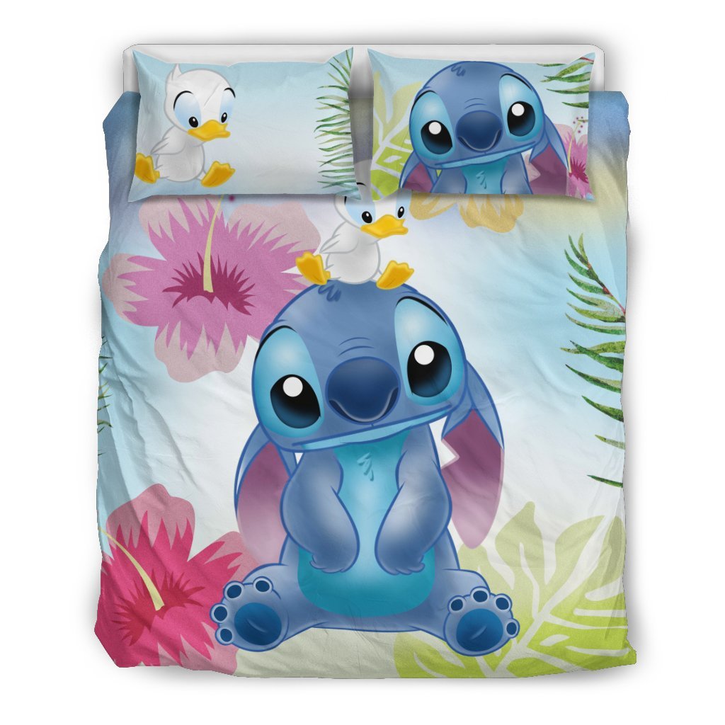 Stitch Bedding Set 3Duvet Cover And Pillowcase Set