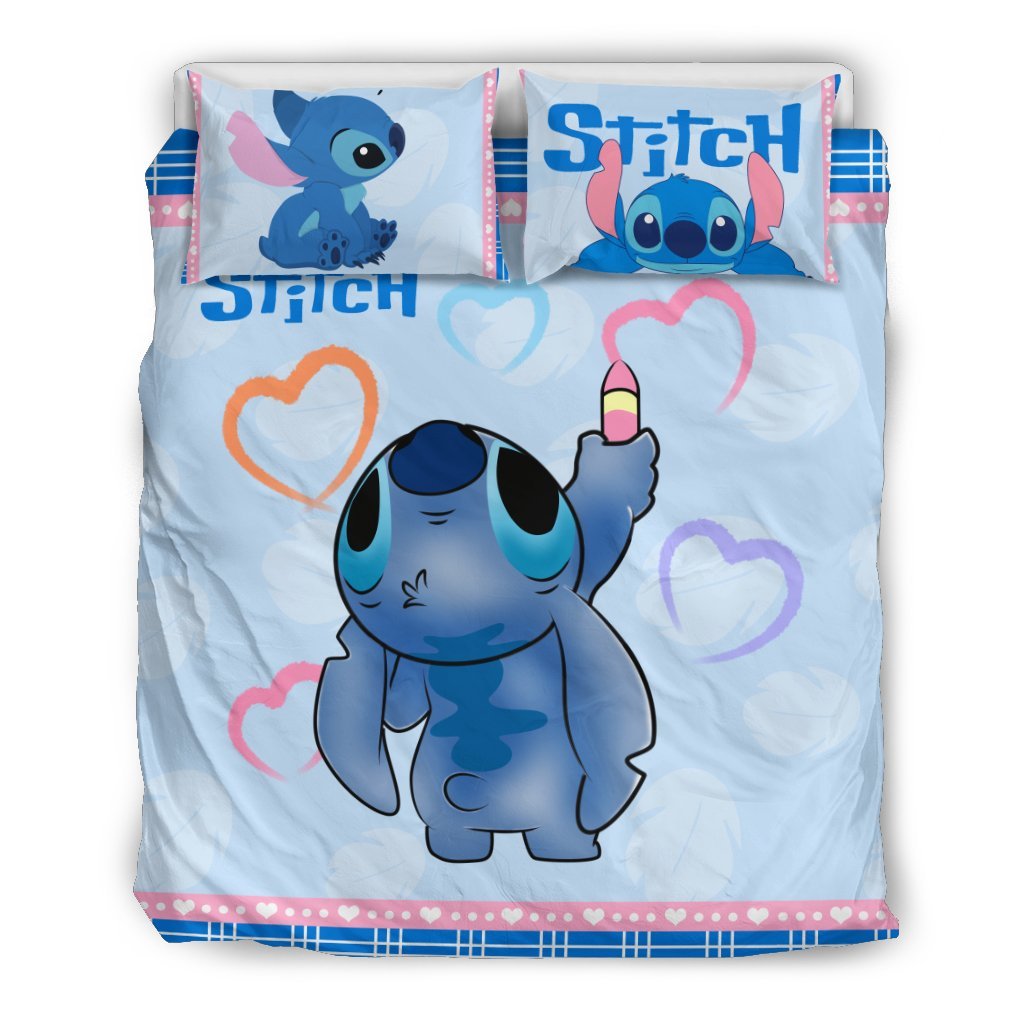 Stitch Bedding Set 2Duvet Cover And Pillowcase Set