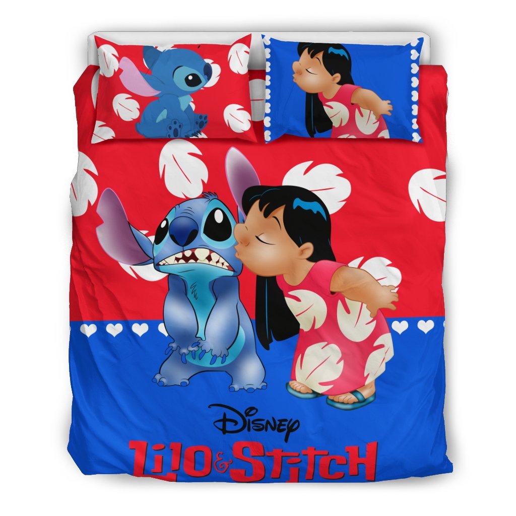 Stitch Bedding Set 4Duvet Cover And Pillowcase Set