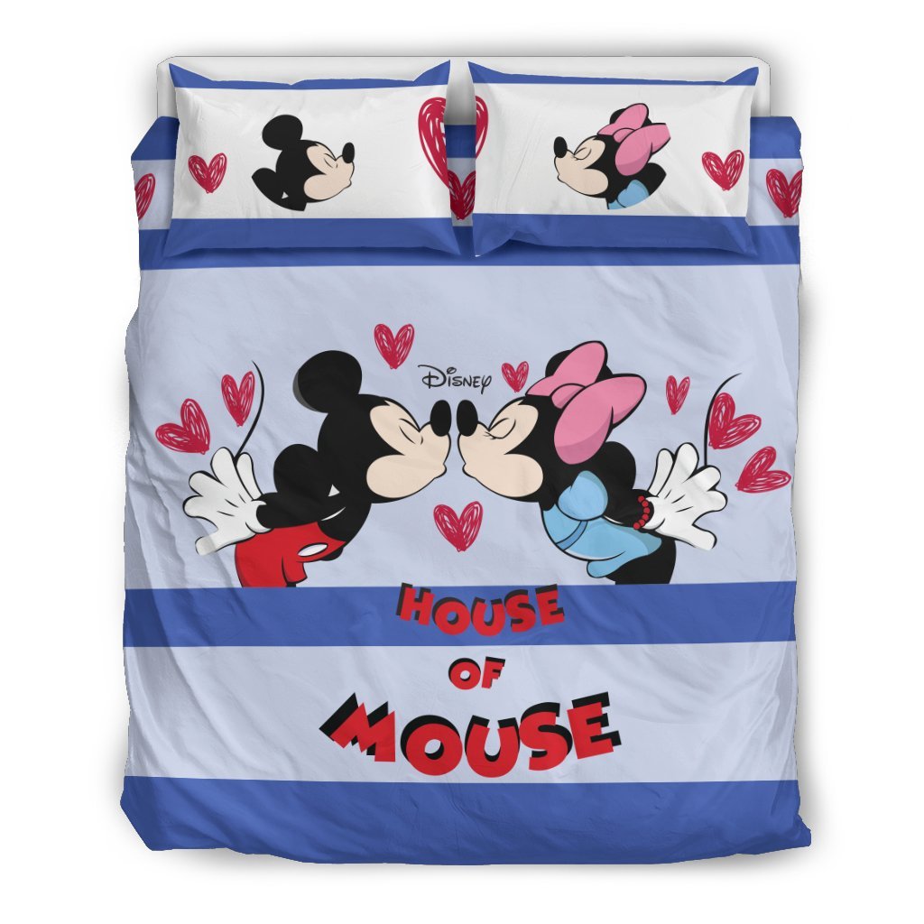 Mice & Minnie Bedding Set 2Duvet Cover And Pillowcase Set