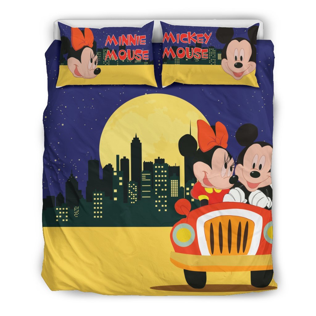 Mice Minnie Bedding Set 8Duvet Cover And Pillowcase Set