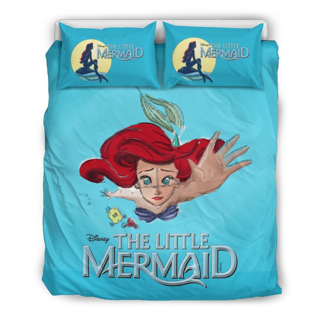 Ariel Bedding Set 2Duvet Cover And Pillowcase Set