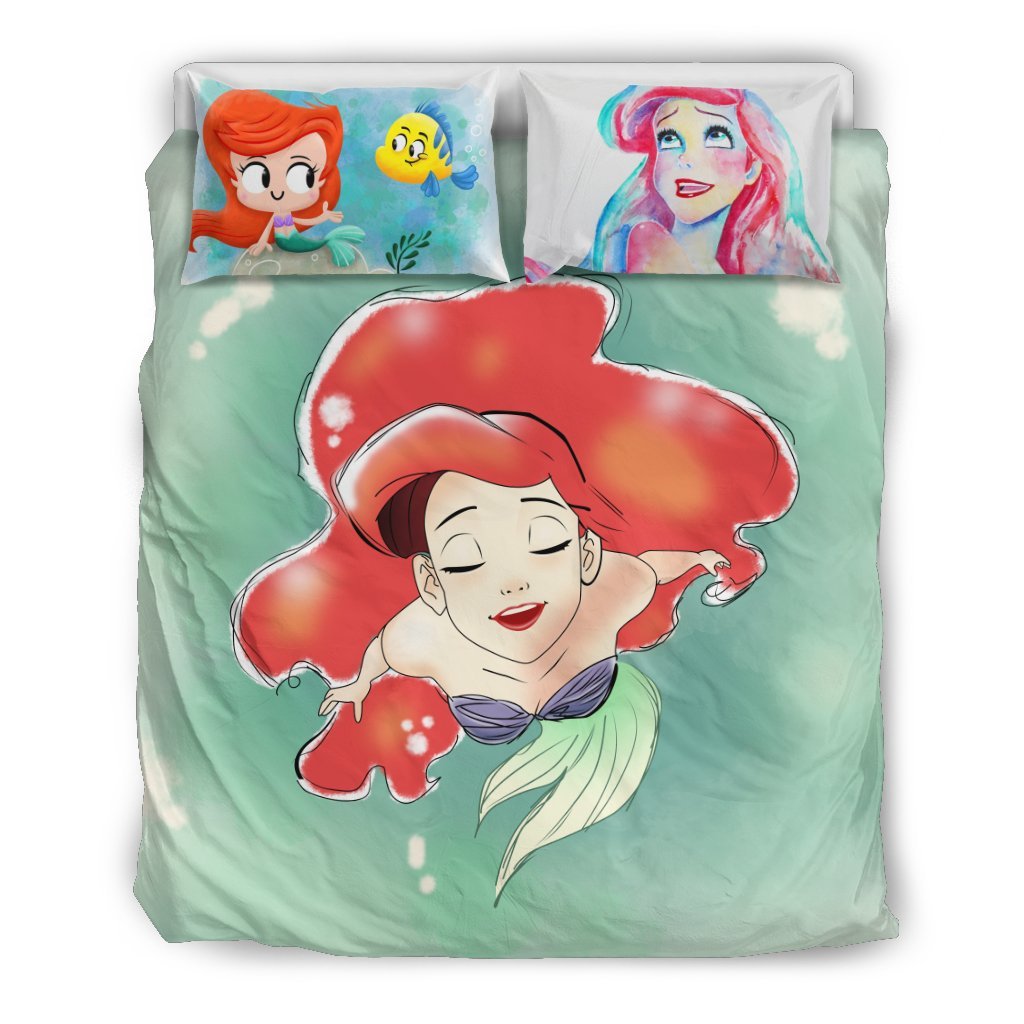 Ariel Bedding Set 5Duvet Cover And Pillowcase Set