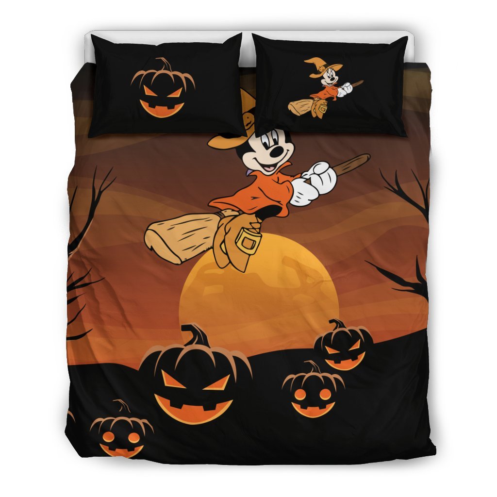 Minnie Halloween Bedding SetDuvet Cover And Pillowcase Set