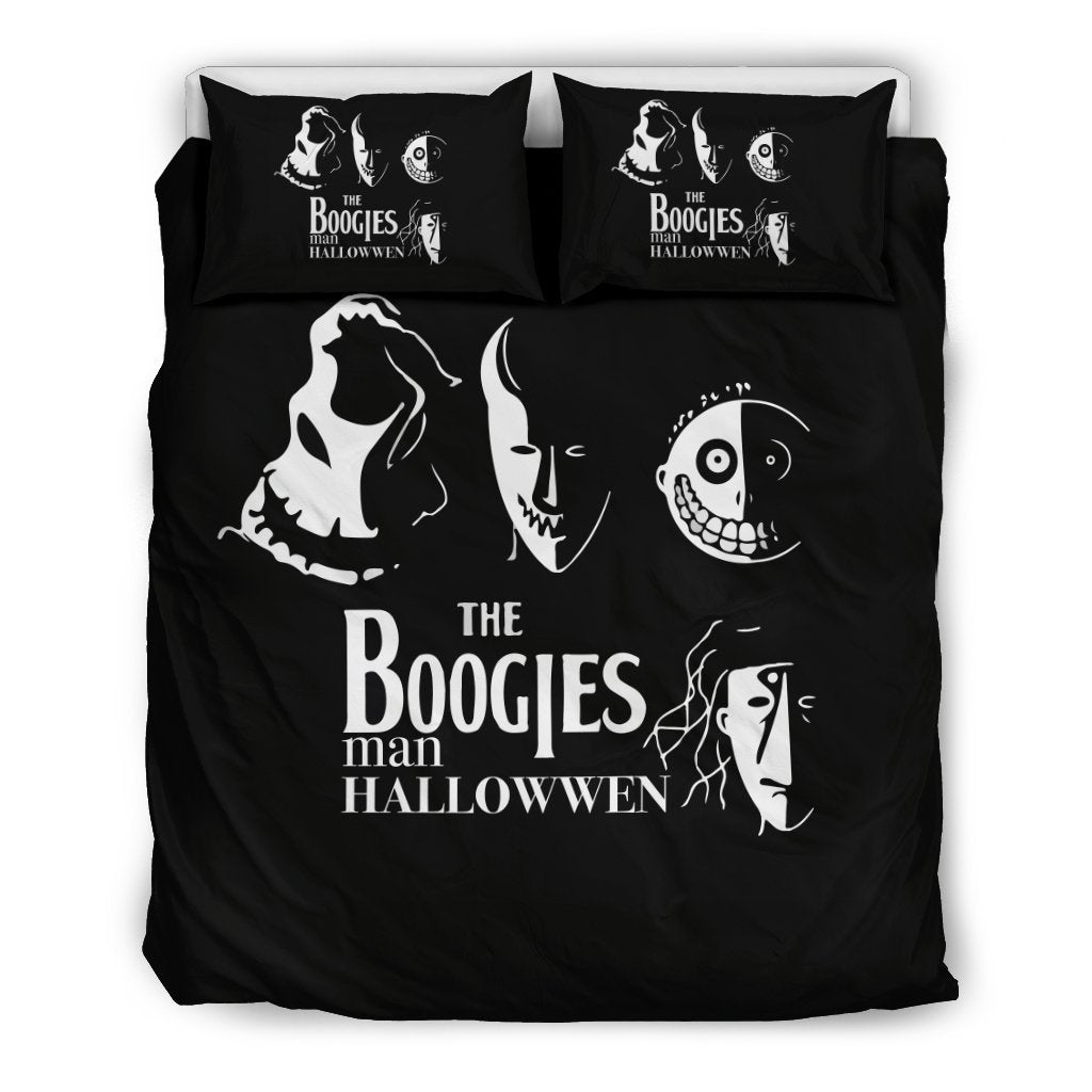 The Boogies Man Halloween Bedding SetDuvet Cover And Pillowcase Set