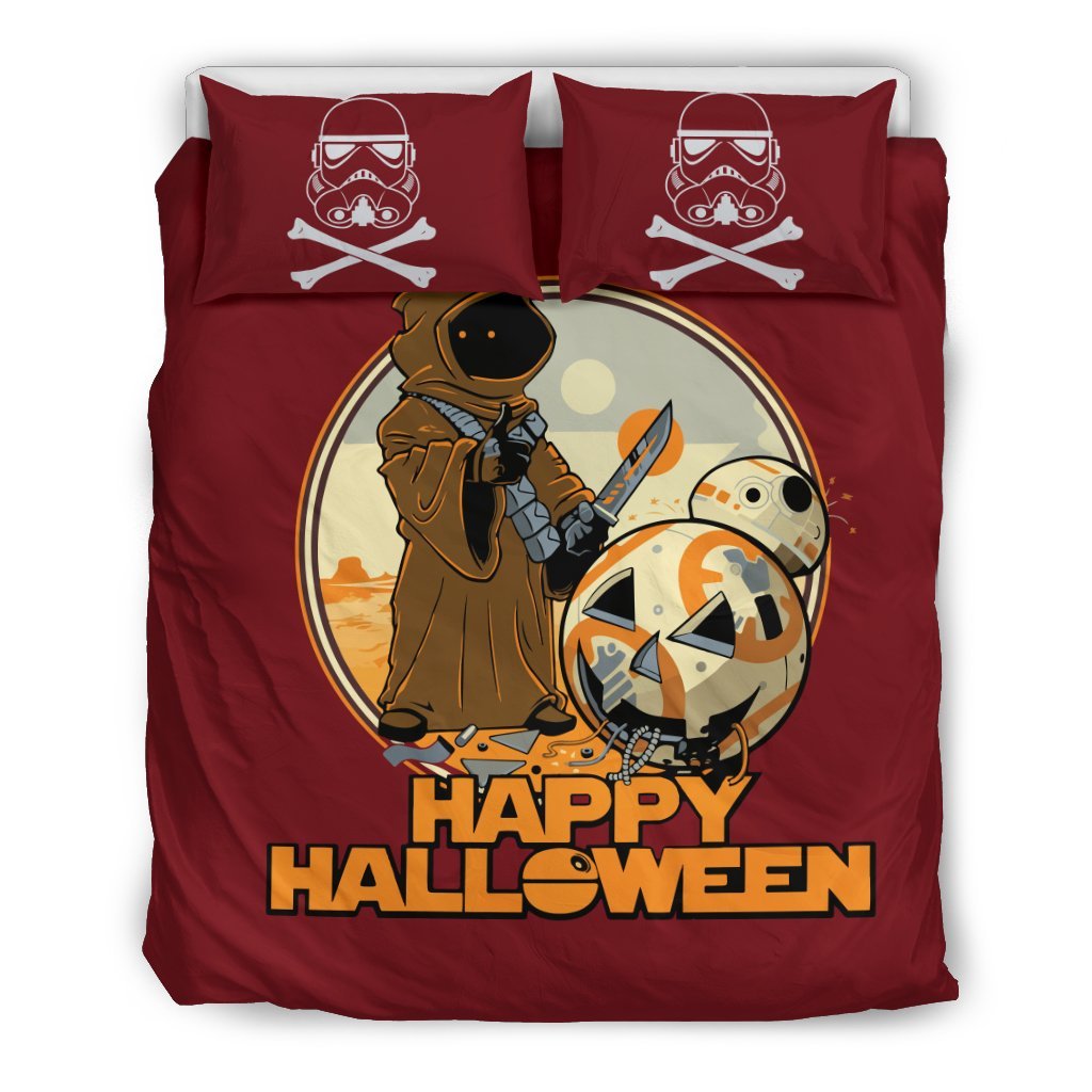 Star Wars Halloween Bedding Set 1Duvet Cover And Pillowcase Set