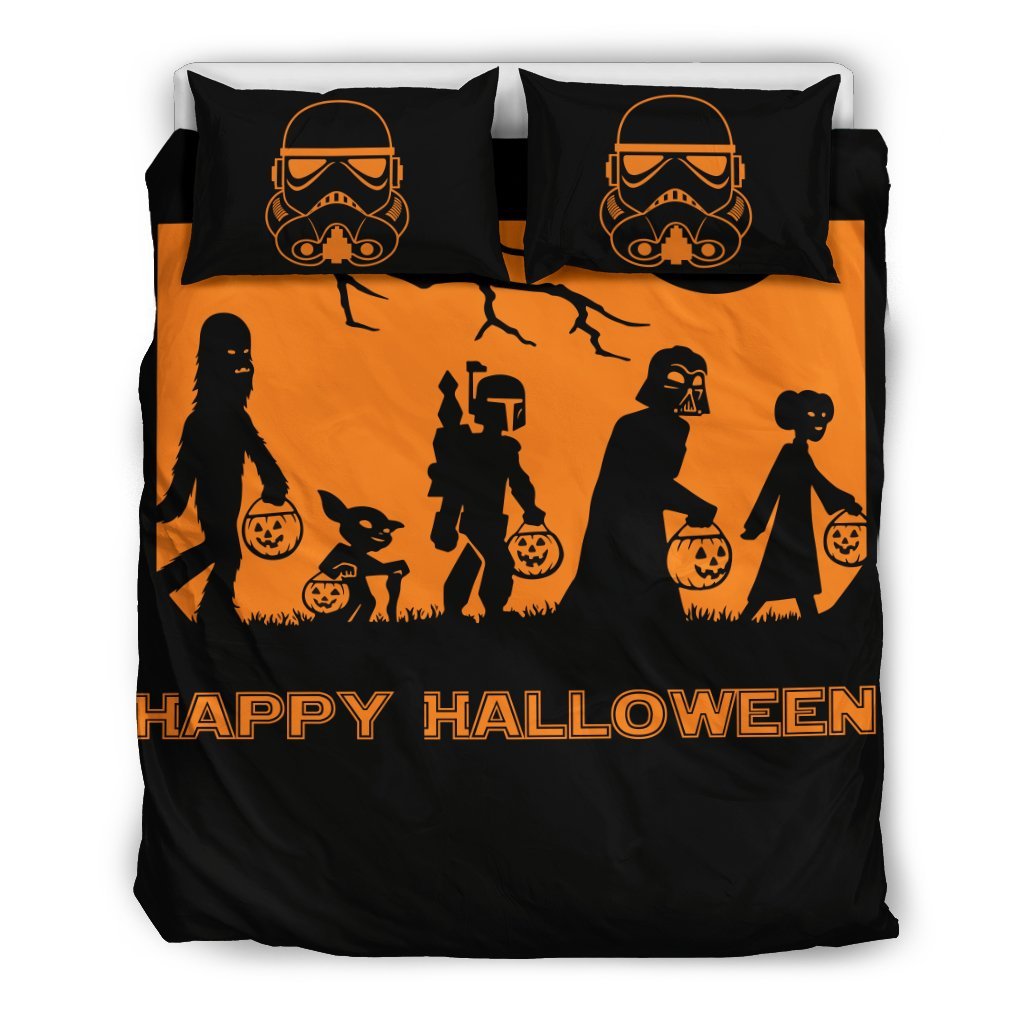 Star Wars Halloween Bedding Set 2Duvet Cover And Pillowcase Set