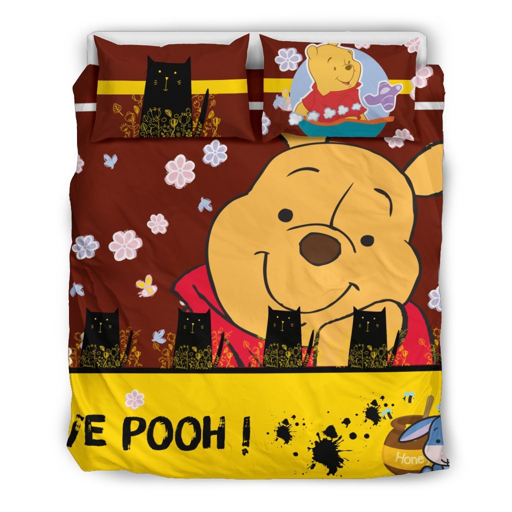 Winnie The Pooh Bedding Set 7Duvet Cover And Pillowcase Set