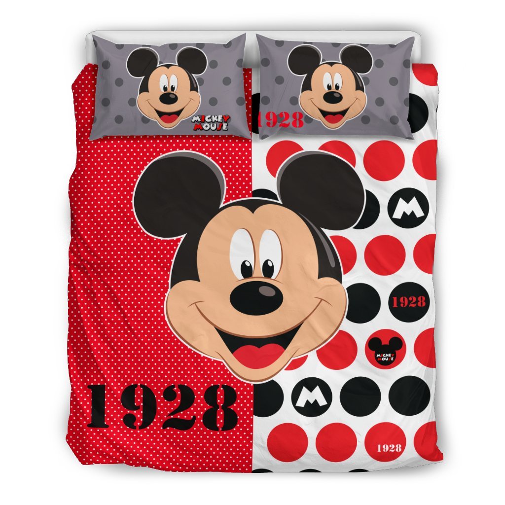 Mice 1928 Bedding SetDuvet Cover And Pillowcase Set