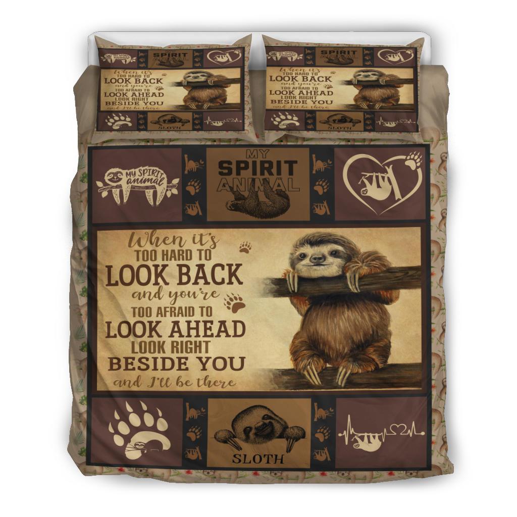Sloth Vq Quilt Bedding Duvet Cover And Pillowcase Set