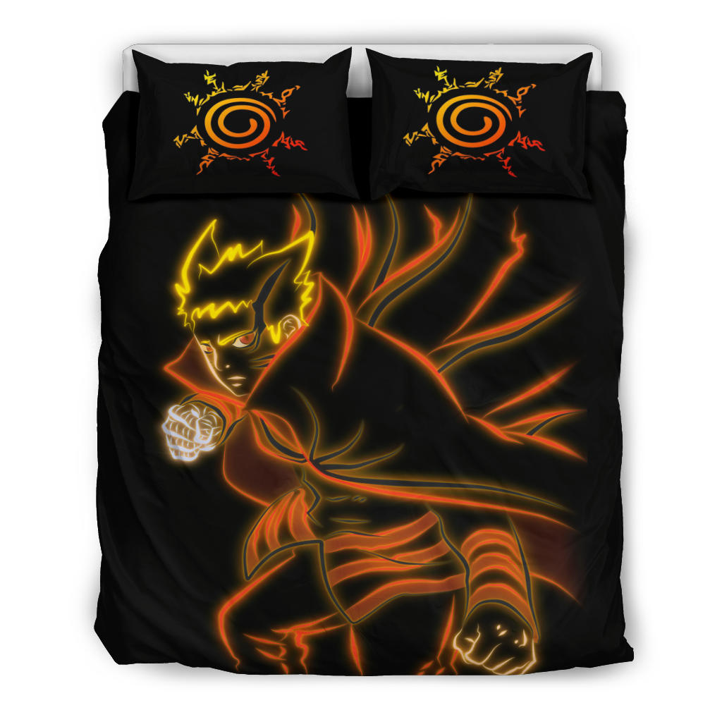 Naruto Baryon Mode Bedding Set Duvet Cover And Pillowcase Set