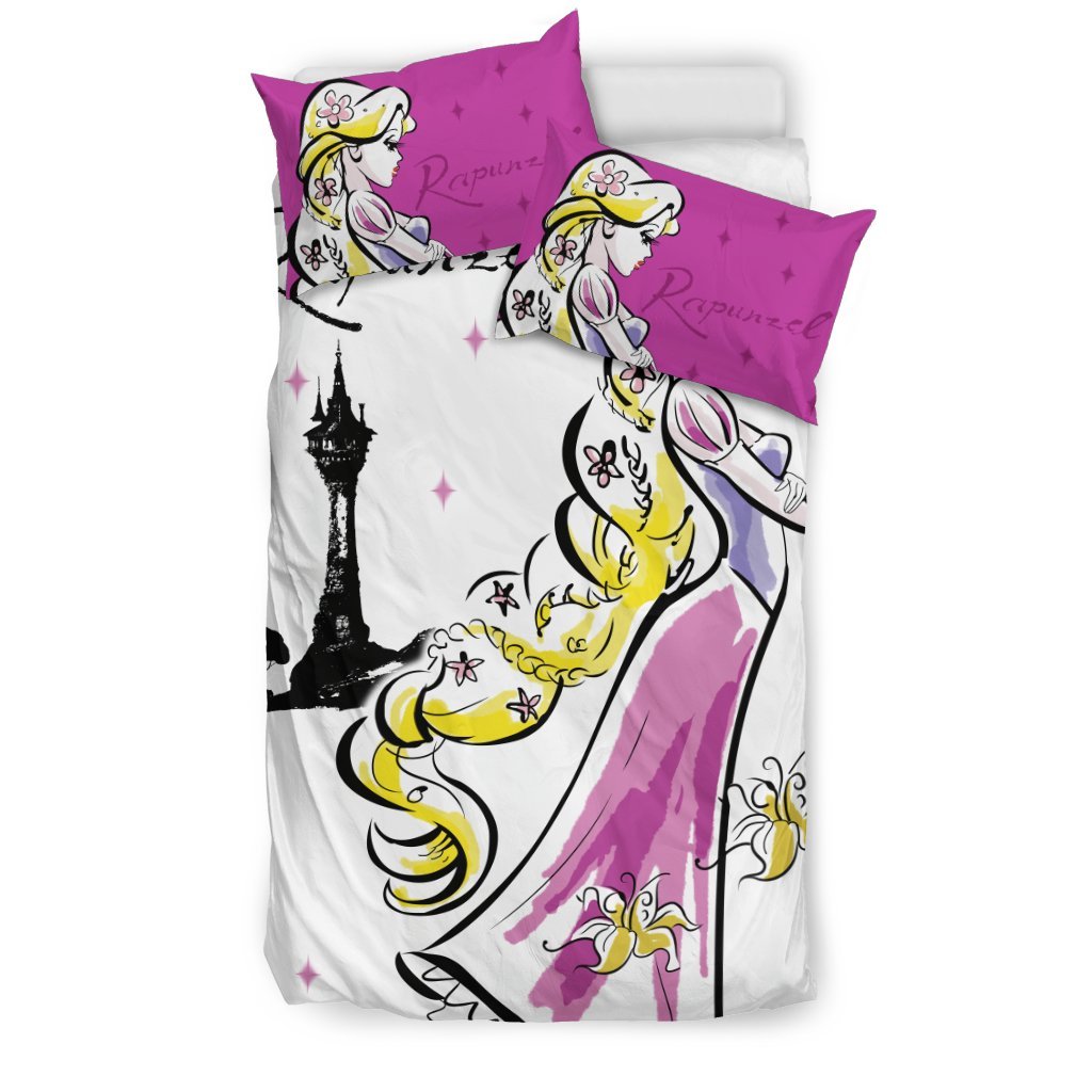 Rapunzel Bedding Set 1Duvet Cover And Pillowcase Set