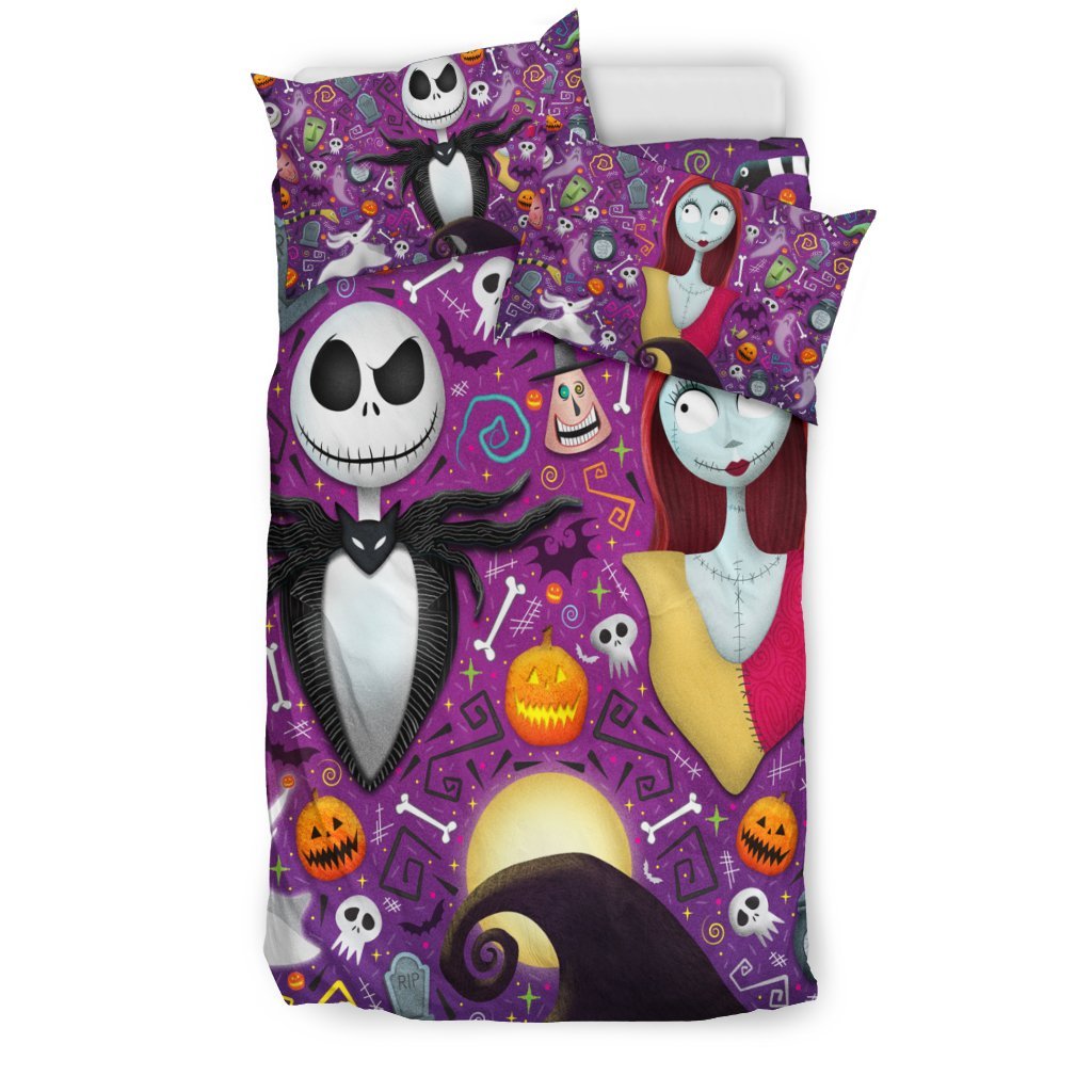 Nightmare Before Christmas 2022 Bedding Set Duvet Cover And Pillowcase Set