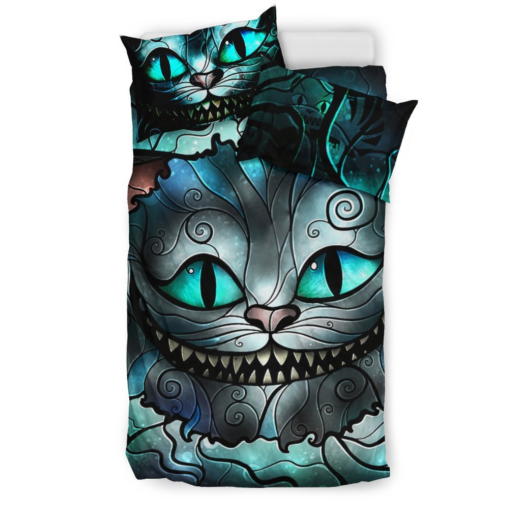 Cheshire Cat Bedding SetDuvet Cover And Pillowcase Set