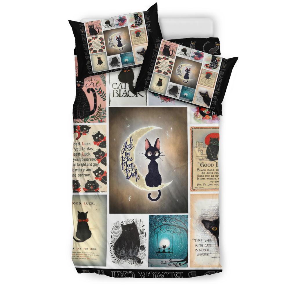 Cat Bedding Set Duvet Cover And Pillowcase Set