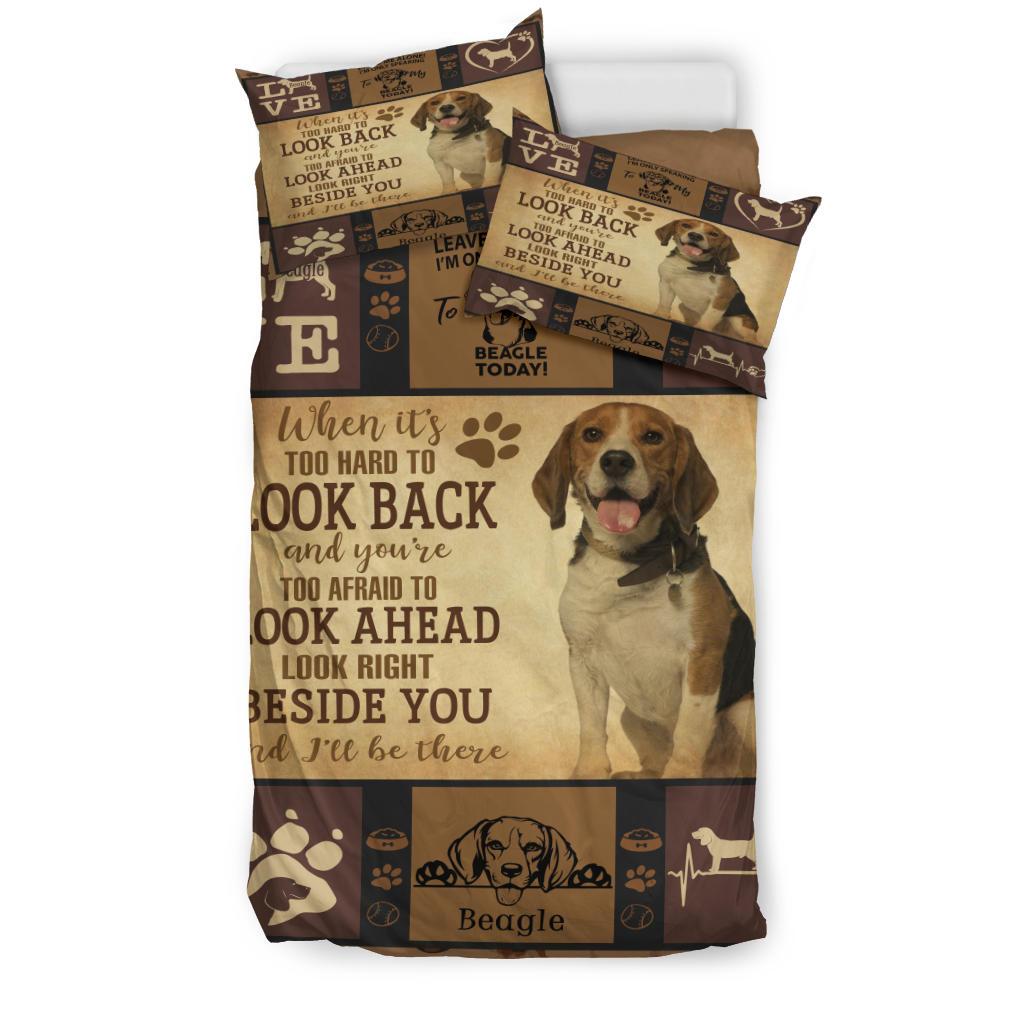 Beagle Vq Quilt Bedding Duvet Cover And Pillowcase Set