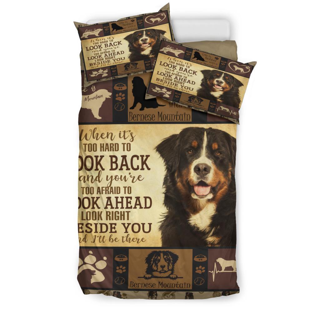 Bernese Mountain Dog Vq Quilt Bedding Duvet Cover And Pillowcase Set