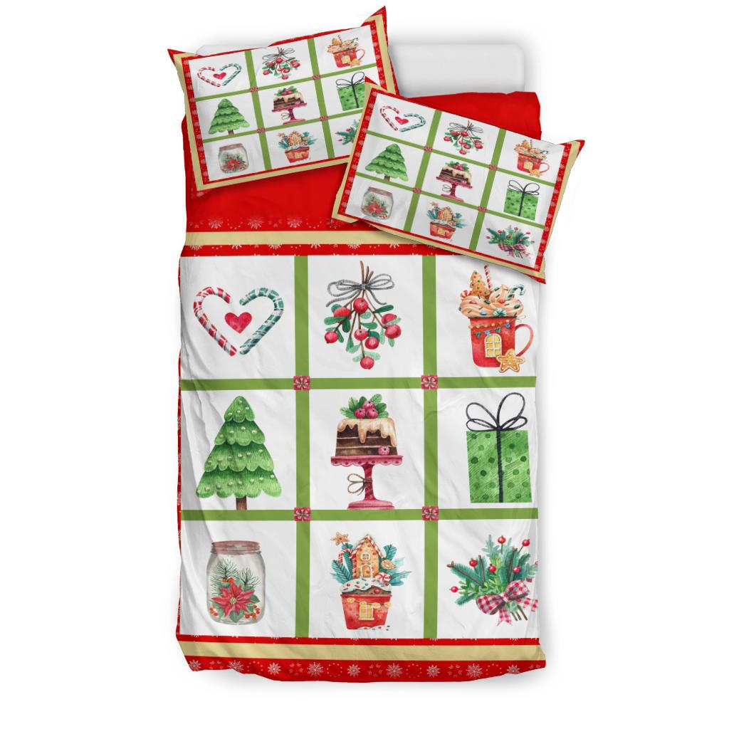 Christmas Bedding Duvet Cover And Pillowcase Set