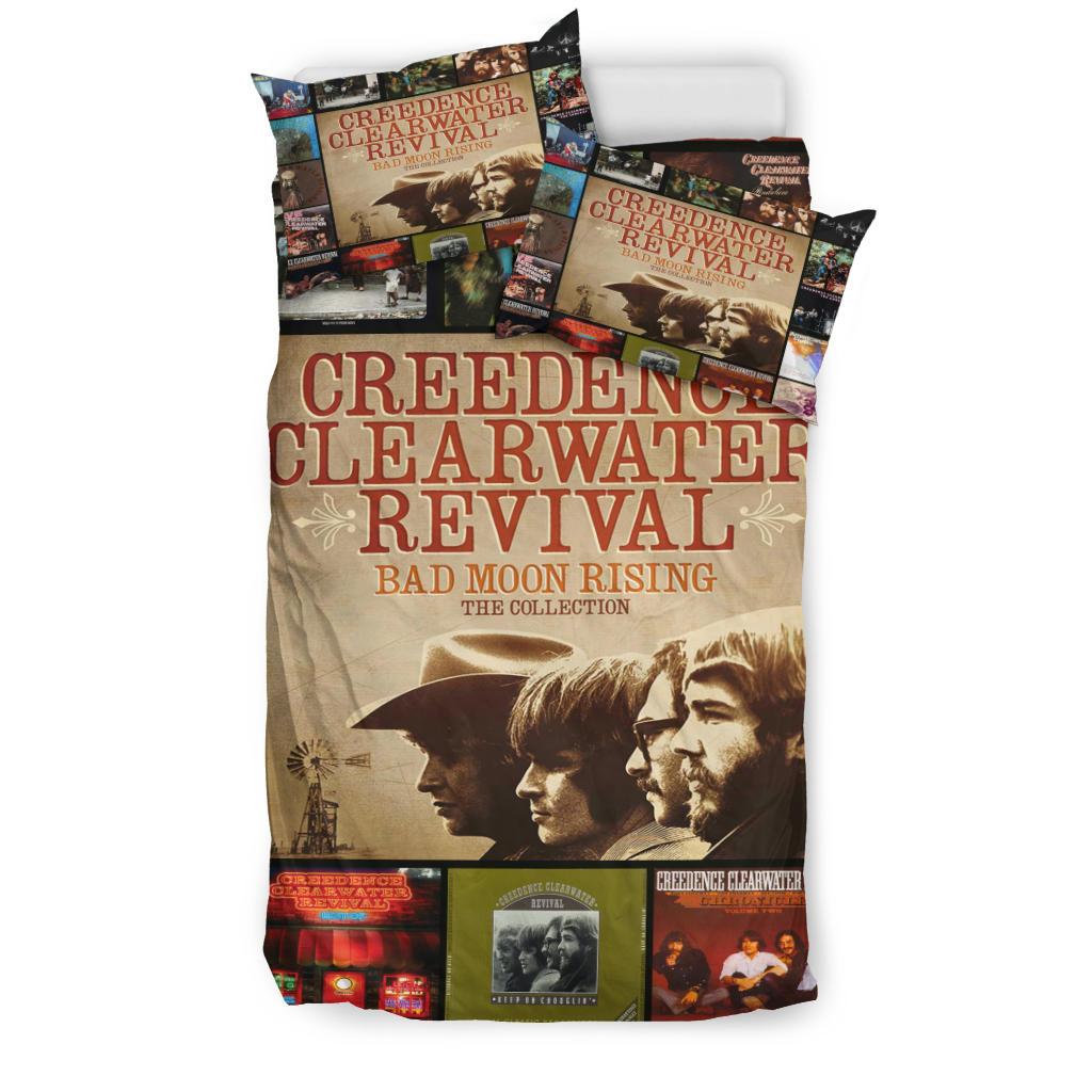 Creedence Clearwater Revival L Bedding Duvet Cover And Pillowcase Set