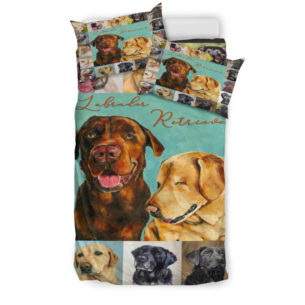 Labrador Retriever Bedding Duvet Cover And Pillowcase Set