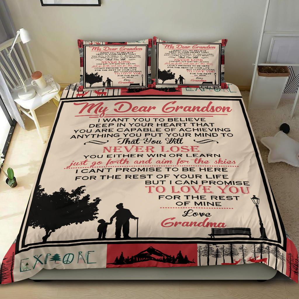 Quilt Grandma Bedding Duvet Cover And Pillowcase Set