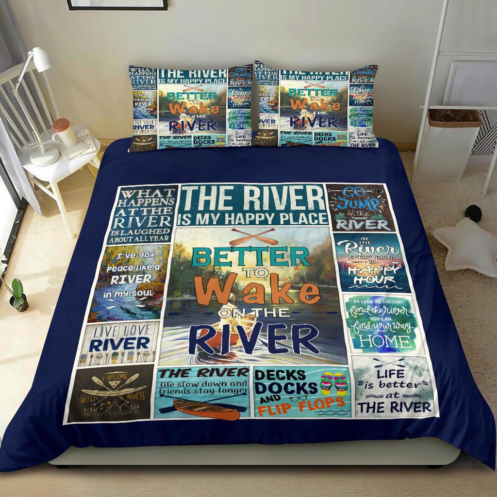 The River Bedding Duvet Cover And Pillowcase Set