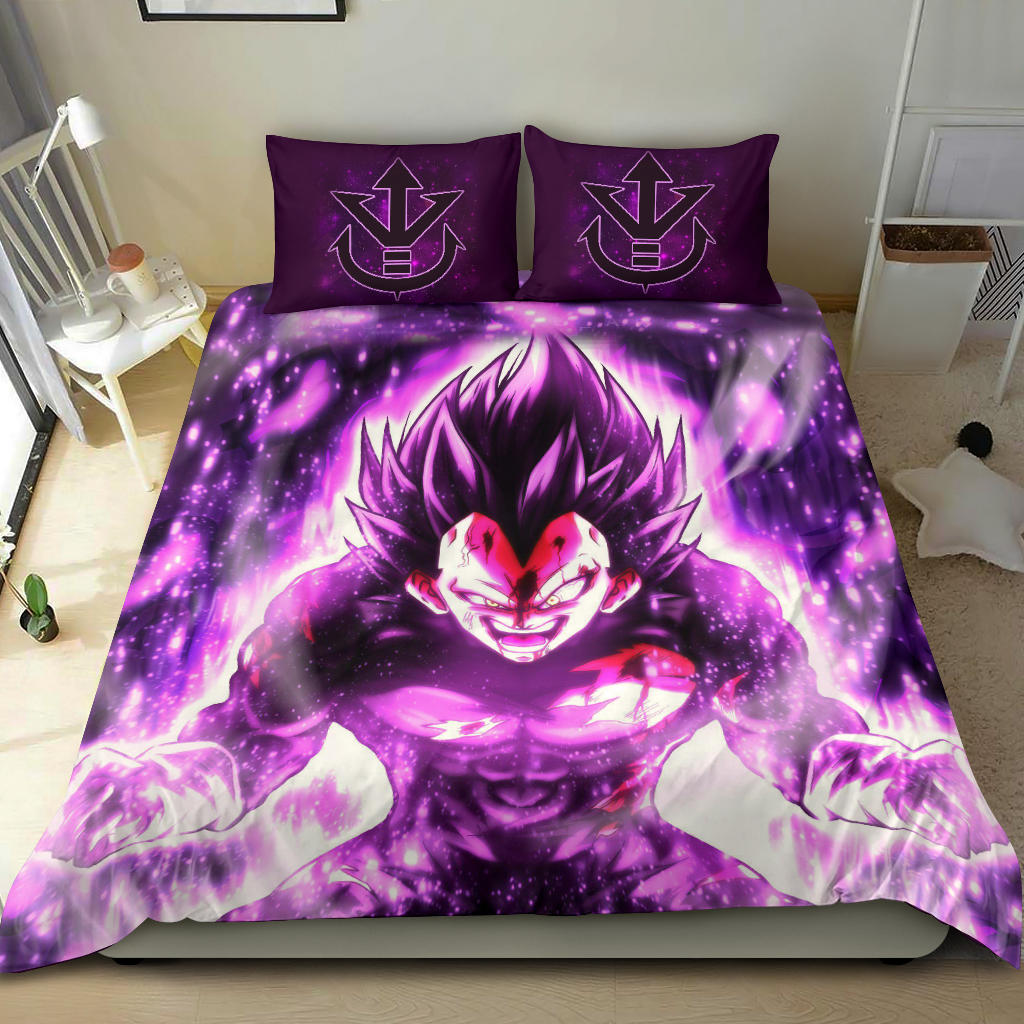 Vegeta Ultra Ego Bedding Set Duvet Cover And Pillowcase Set