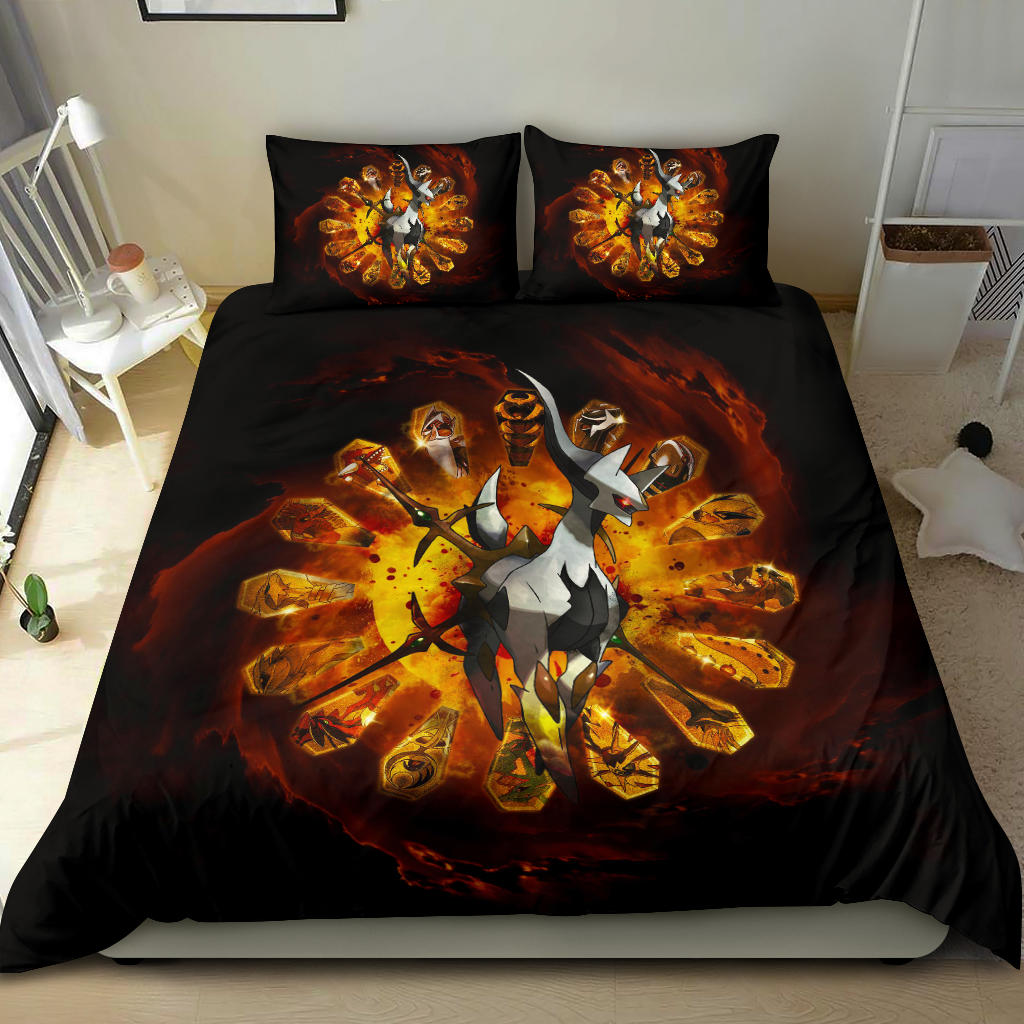 Pokemon Legends Arceus Custom Bedding Set Duvet Cover And Pillowcases