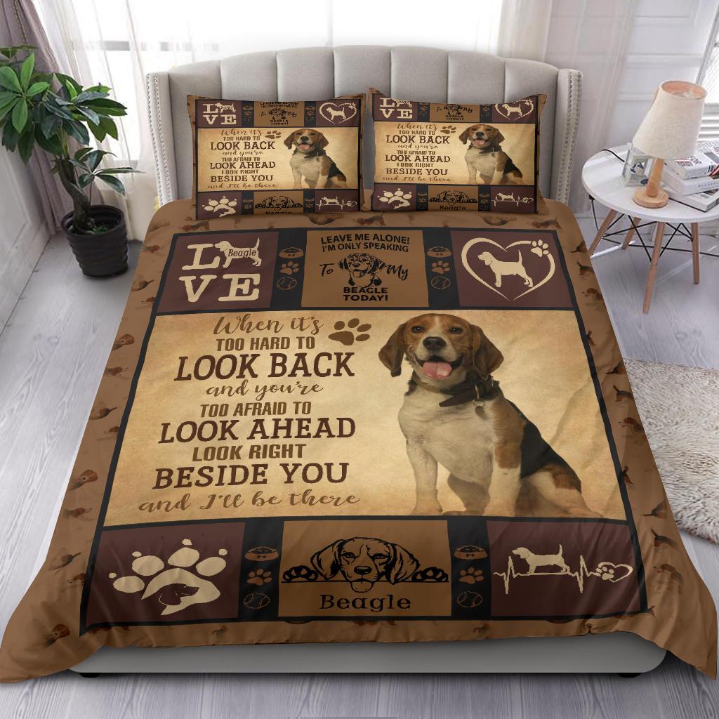 Beagle Vq Quilt Bedding Duvet Cover And Pillowcase Set