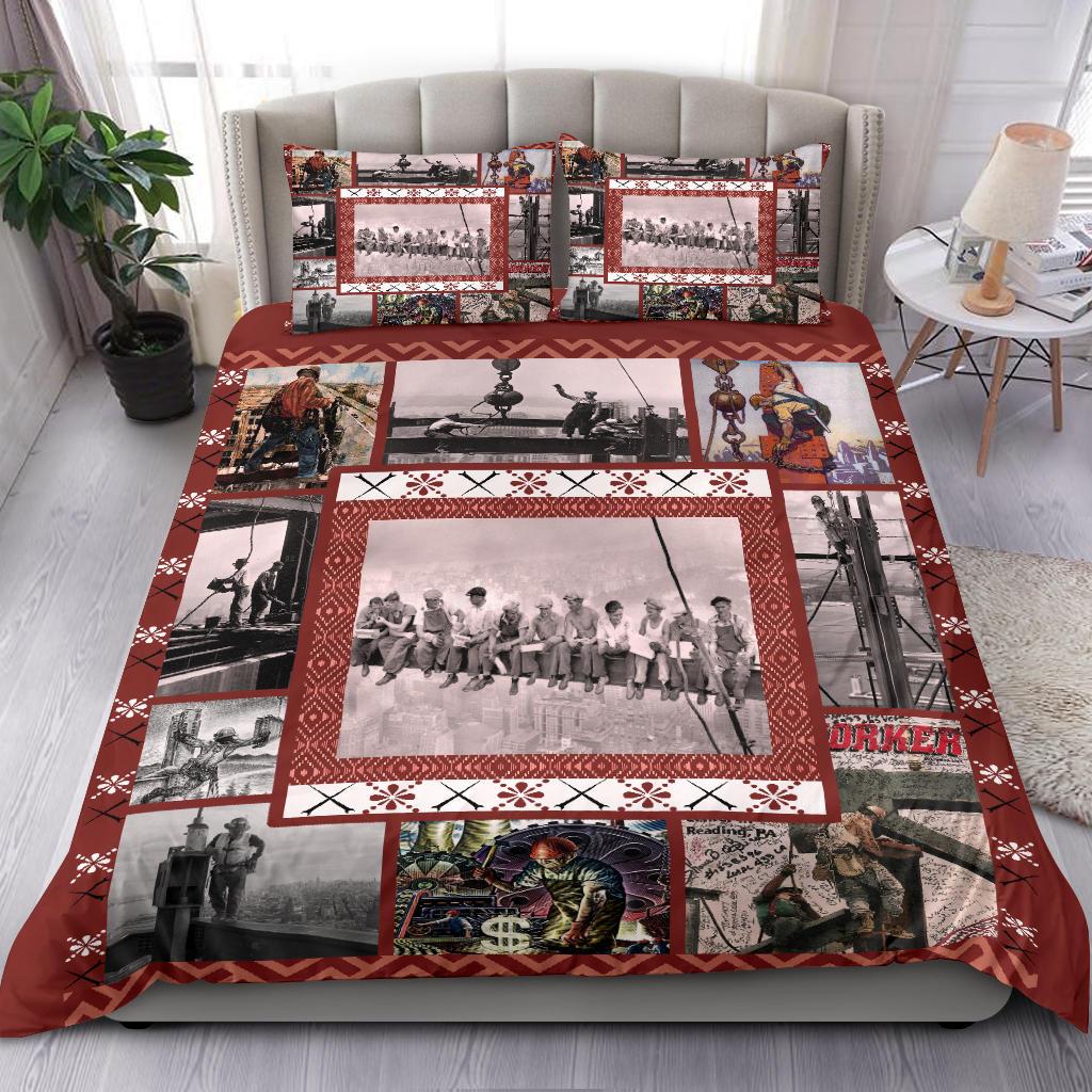 Quilt Worker Bedding Duvet Cover And Pillowcase Set