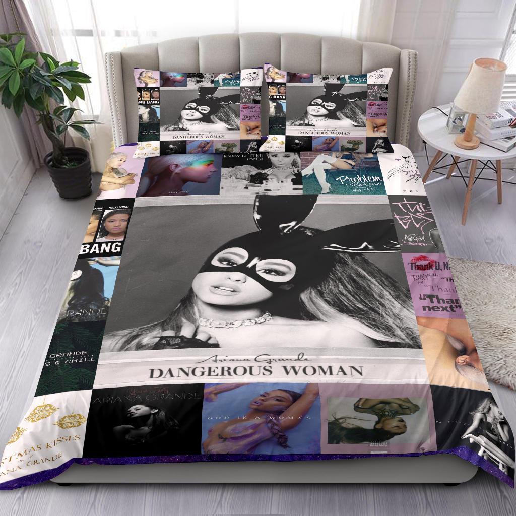 Quilt Ariana Grande Bedding Duvet Cover And Pillowcase Set
