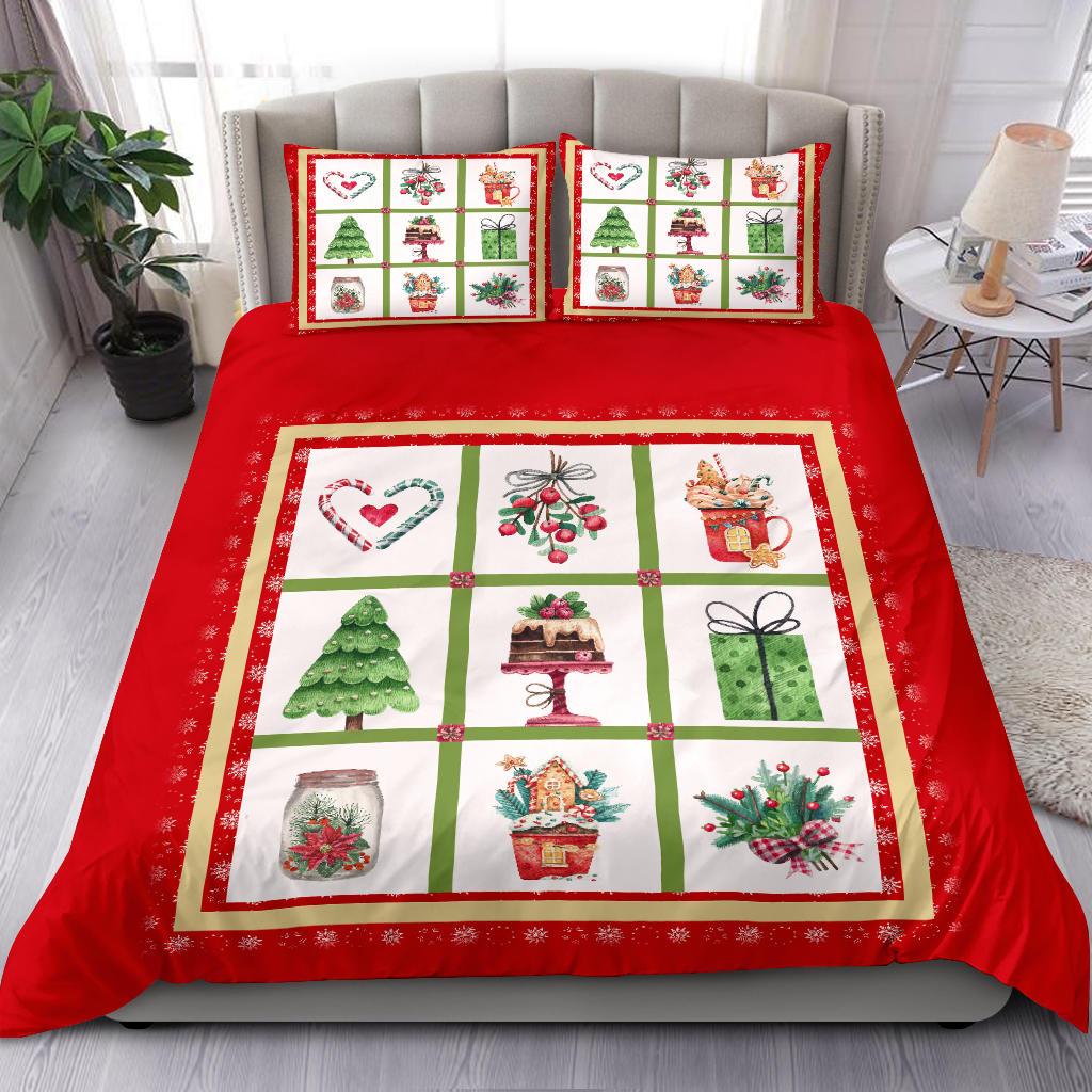 Christmas Bedding Duvet Cover And Pillowcase Set