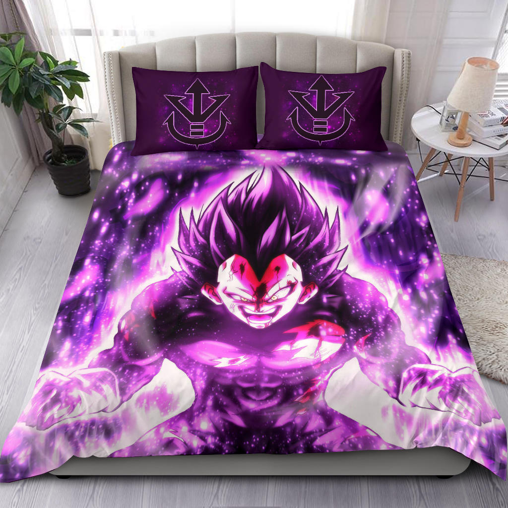 Vegeta Ultra Ego Bedding Set Duvet Cover And Pillowcase Set