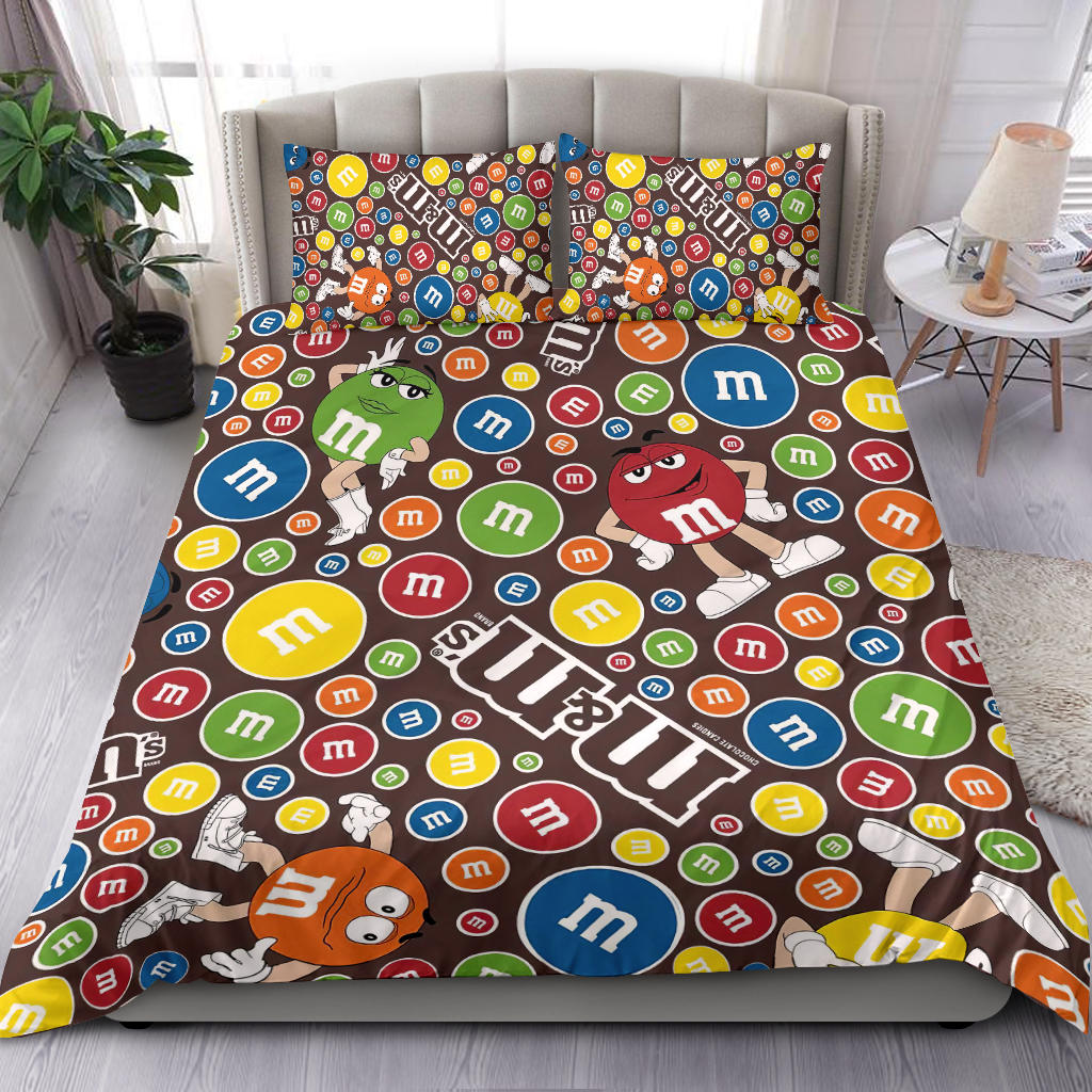 M&M Chocolate Bedding Set