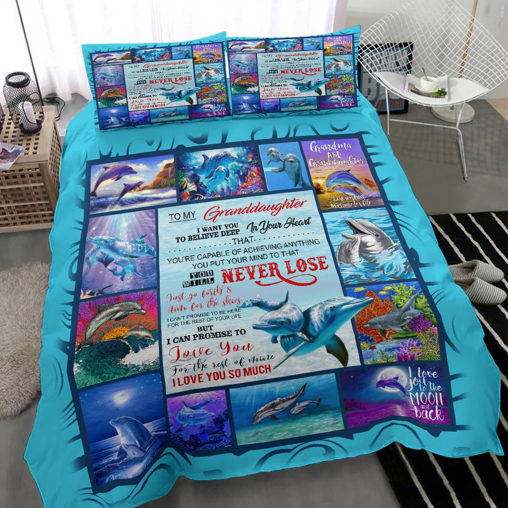 Quilt Dophin Copy Bedding Duvet Cover And Pillowcase Set
