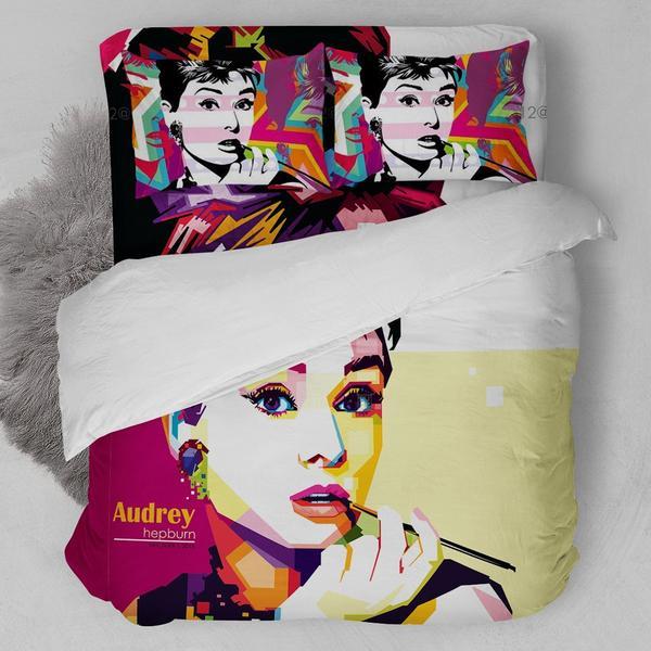 Audrey Hepburn-Breakfast At Tiffany'S Bedding Set