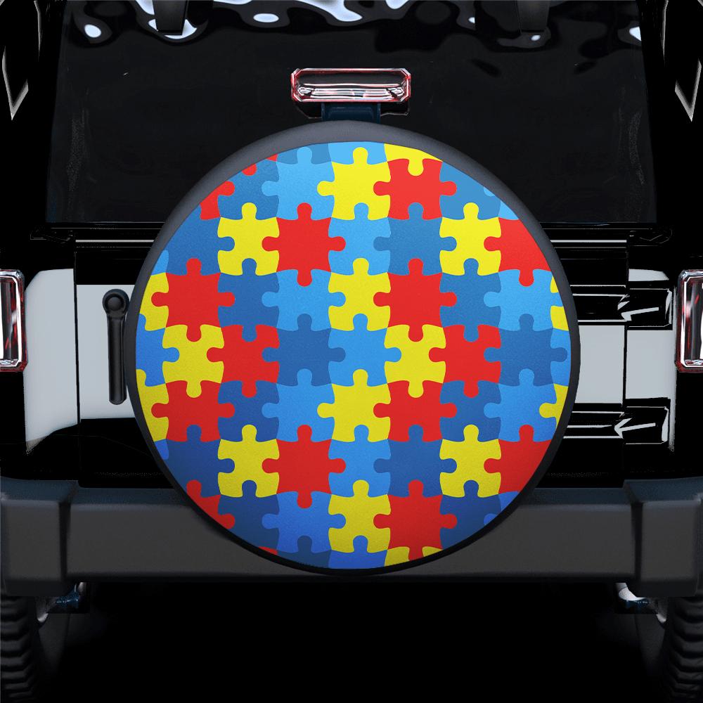 Autism Spare Tire Covers Gift For Campers