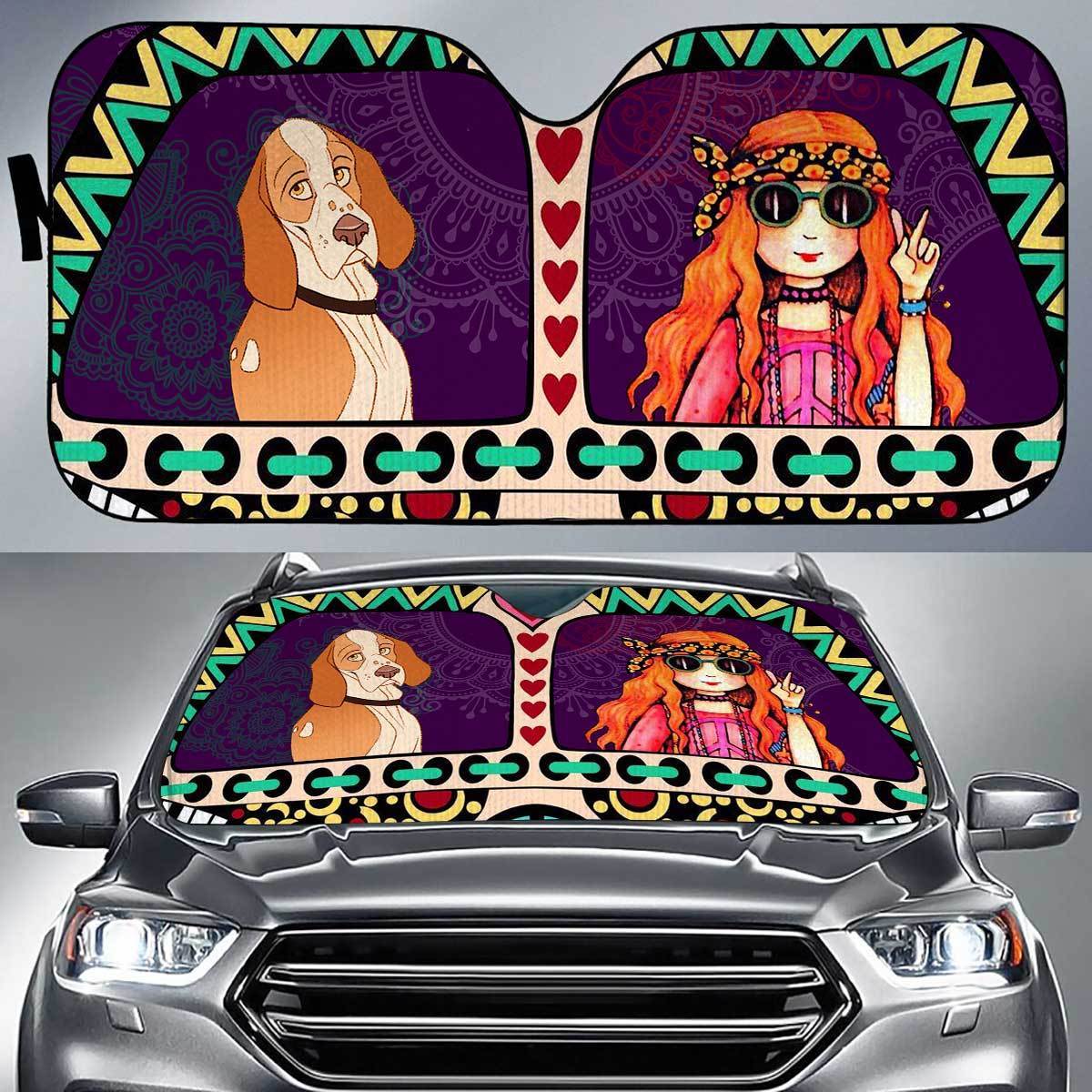 Bracco Italiano Peace Auto Sun Shade Gift Ideas 2021