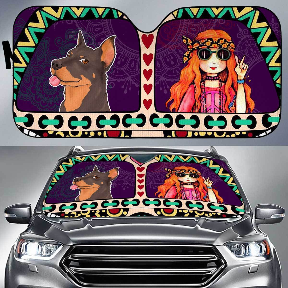 Beauceron Peace Auto Sun Shade Gift Ideas 2021