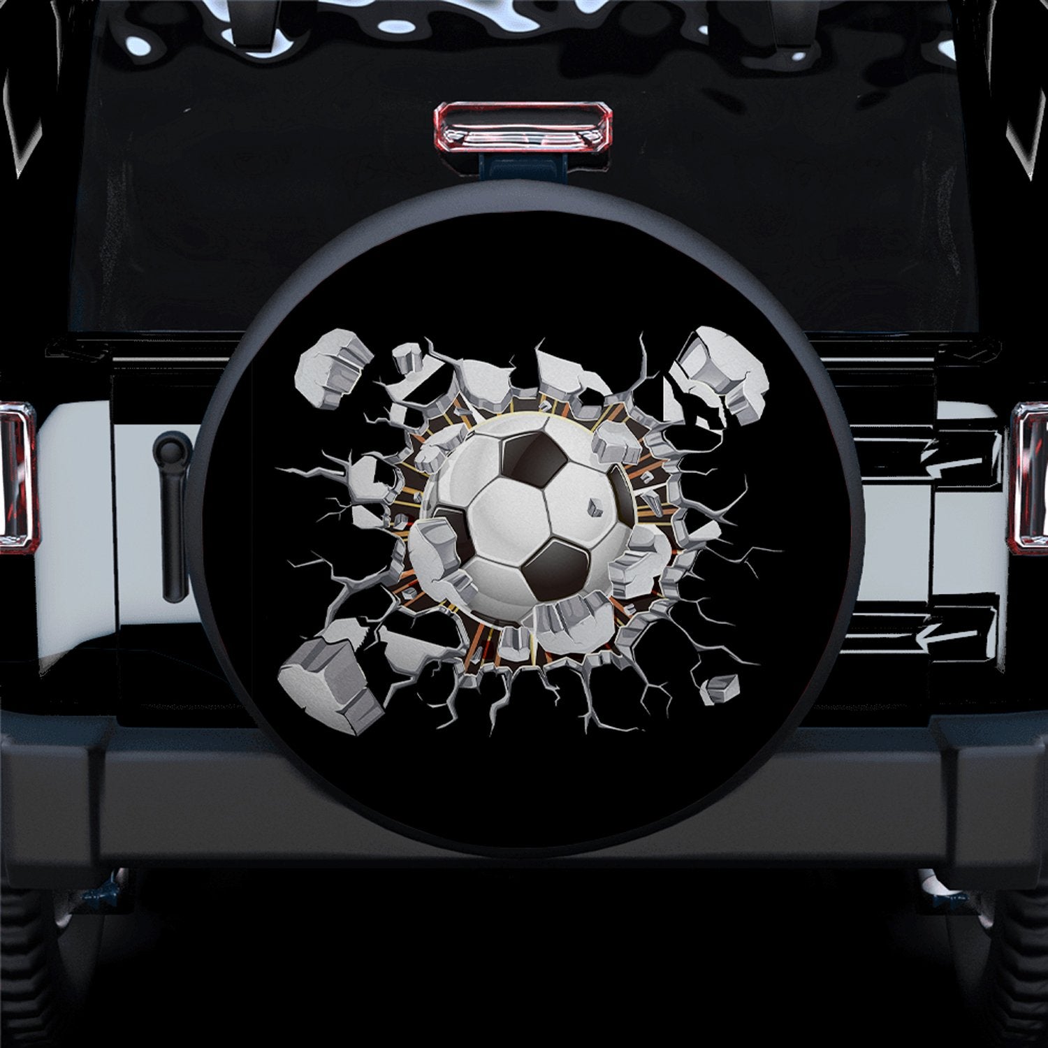 Ball Break Wall Spare Tire Covers Gift For Campers