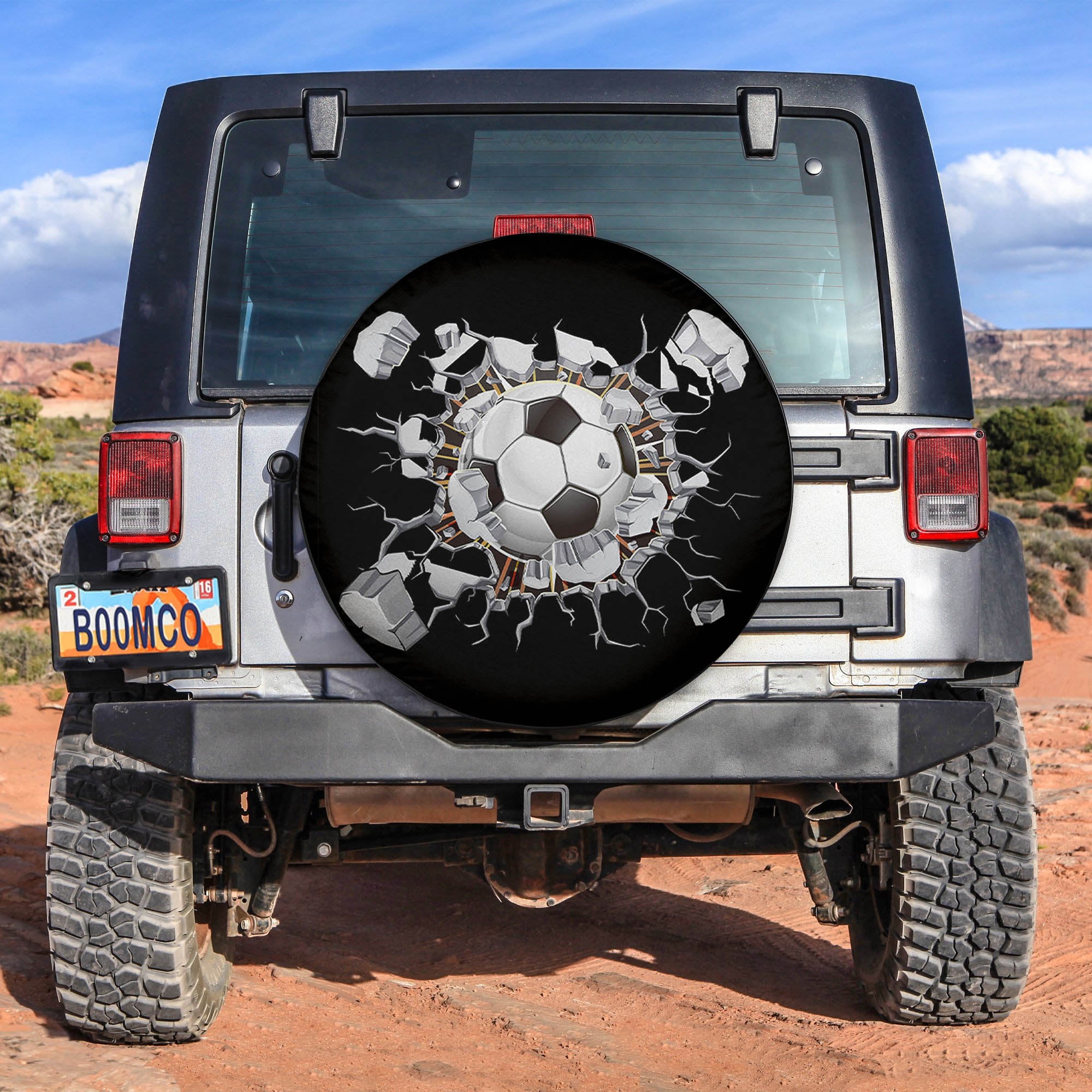 Ball Break Wall Spare Tire Covers Gift For Campers
