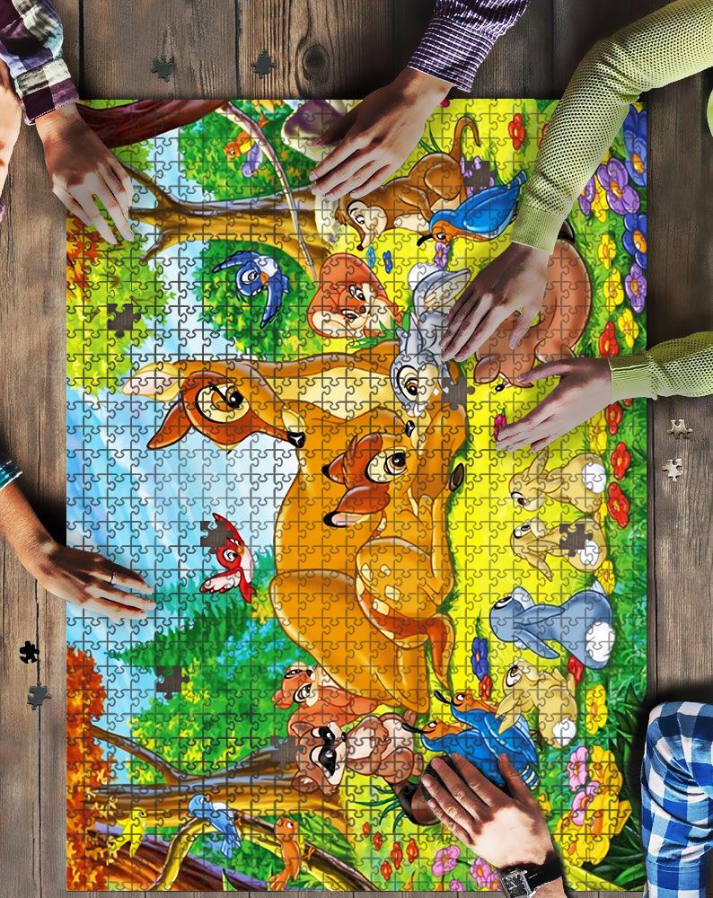 Bambi Jigsaw Mock Puzzle Kid Toys