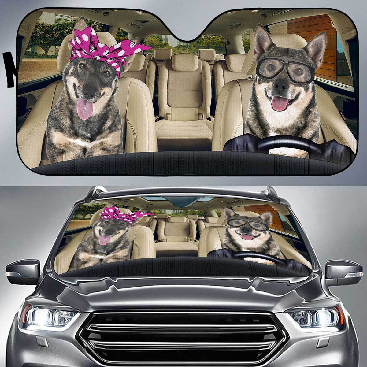 Swedish Vallhund Driver Auto Sun Shade Hd Gift Ideas 2022